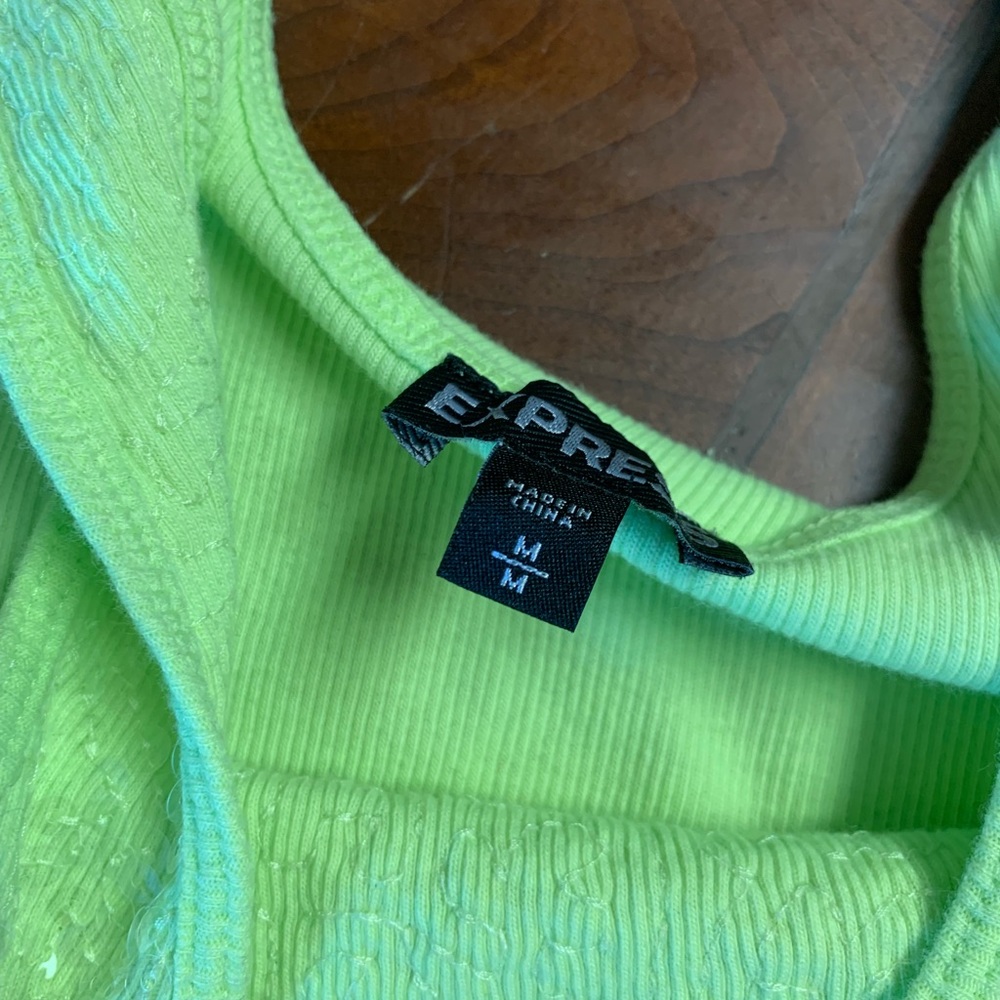 Express sequin tank top